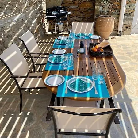 With Infinity Pool And Exceptional Sea View Vakantiehuis Kithnos