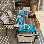 With Infinity Pool And Exceptional Sea View Semesterbostad Kithnos