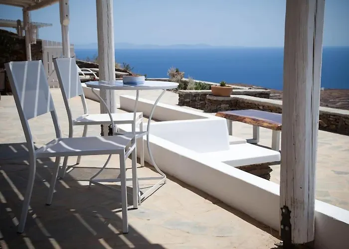 Casa de Férias With Infinity Pool And Exceptional Sea View Kithnos